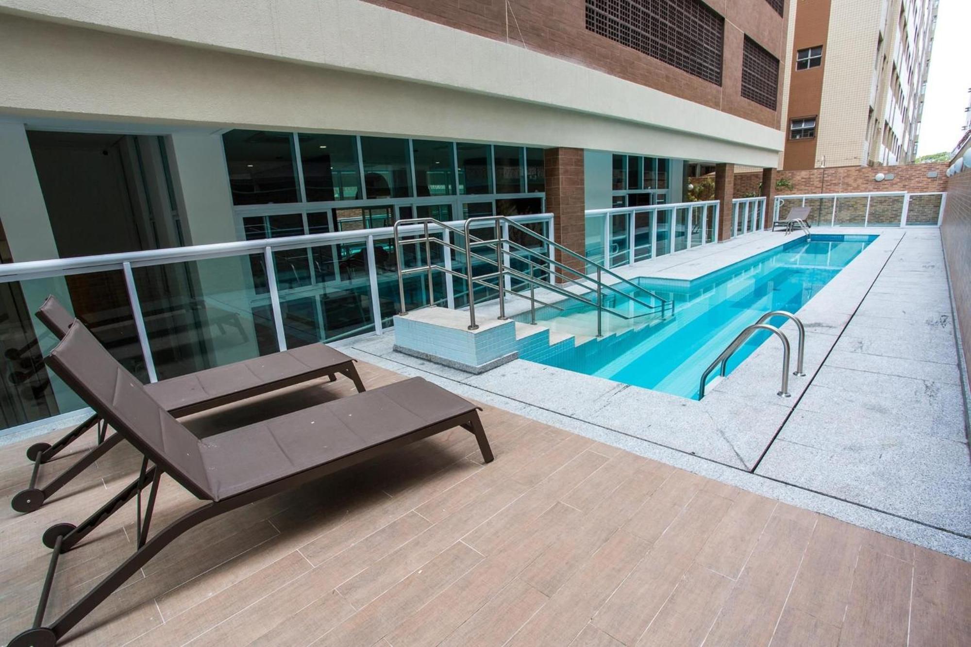 Residencial Estanconfor Com Vista Mar 3 Ac Garagem Apartment Santos (Sao Paulo)